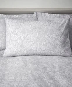 Elements Emelie Grey Duvet Cover And Pillowcase Set -Dunelm-shop 30771525 alt02