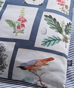 Natural History Museum Woodland Blue 100% Cotton Duvet Cover And Pillowcase Set -Dunelm-shop 30771545 alt02