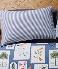 Natural History Museum Woodland Blue 100% Cotton Duvet Cover And Pillowcase Set -Dunelm-shop 30771545 alt05