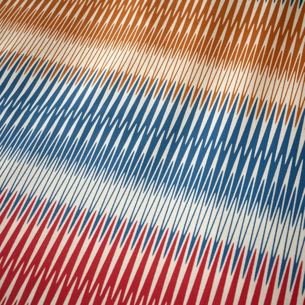 Dunelm Adah Zig Zag Teal Duvet Cover And Pillowcase Set 4 Dunelm Adah Zig Zag Teal Duvet Cover And Pillowcase Set - Image 4