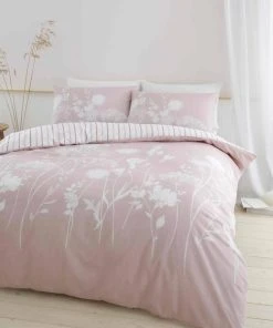 Catherine Lansfield Meadowsweet Floral Duvet Cover And Pillowcase Set