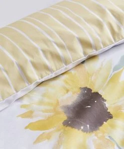Catherine Lansfield Painted Sunflowers Duvet Cover And Pillowcase Set -Dunelm-shop 30771748 alt02