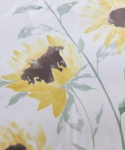 Catherine Lansfield Painted Sunflowers Duvet Cover And Pillowcase Set -Dunelm-shop 30771748 alt03
