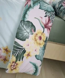 Catherine Lansfield Tropical Floral Duvet Cover And Pillowcase Set -Dunelm-shop 30771751 alt02