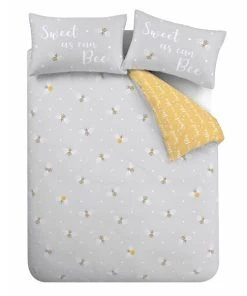 Catherine Lansfield As Sweet As Can Be Pom Pom Duvet Cover And Pillowcase Set -Dunelm-shop 30771775 alt05