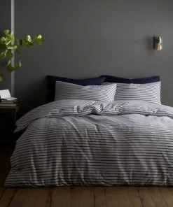 Content By Conran Content By Terence Conran Fulham Jersey Stripe Duvet Cover And Pillowcase Set