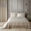 Dunelm Beverley Champagne Bedspread