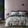 Dunelm Paradise Birds Navy Duvet Cover And Pillowcase Set