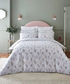 Dorma Beatrice 100% Cotton Duvet Cover And Pillowcase Set