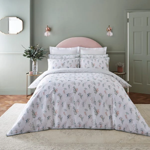 Dorma Beatrice 100% Cotton Duvet Cover And Pillowcase Set 1 Dorma Beatrice 100% Cotton Duvet Cover And Pillowcase Set