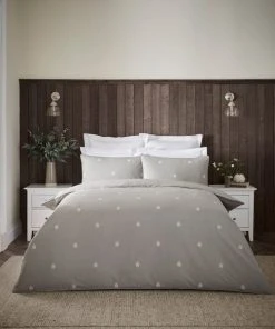 Dorma Purity Carro 100% Cotton Duvet Cover And Pillowcase Set