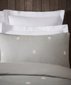 Dorma Purity Carro 100% Cotton Duvet Cover And Pillowcase Set -Dunelm-shop 30772267 alt02
