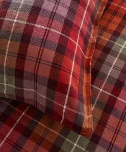 Dorma Mulberry 100% Brushed Cotton Continental Pillowcase Set -Dunelm-shop 30776070 alt02