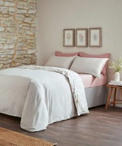 Dunelm Folk Stag 100% Brushed Cotton Duvet Cover And Pillowcase Set -Dunelm-shop 30780516 alt02