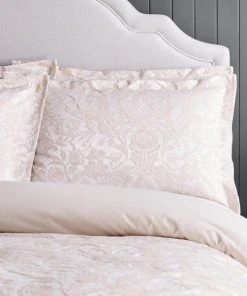 Dorma Winchester Champagne Oxford Pillowcase Pair