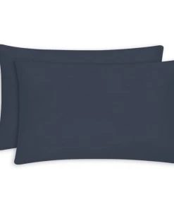 Super Soft Microfibre Plain Standard Pillowcase Pair