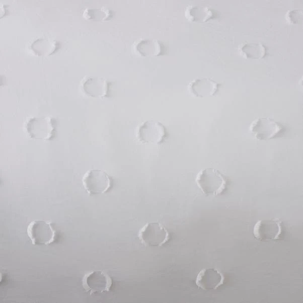 Dunelm Thyra Tufted White Spot Duvet Cover And Pillowcase Set 3 Dunelm Thyra Tufted White Spot Duvet Cover And Pillowcase Set - Image 3