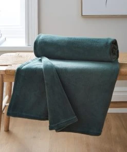 Dunelm Soft Fleece 130cm X 170cm Throw
