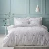 Dunelm Dragonflies Embroidery Seafoam Duvet Cover And Pillowcase Set