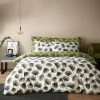 Dunelm Modern Ginko Fern Duvet Cover And Pillowcase Set