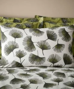 Dunelm Modern Ginko Fern Duvet Cover And Pillowcase Set -Dunelm-shop 30801182 alt02