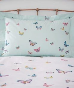 Dunelm Butterflies Duvet Cover And Pillowcase Set -Dunelm-shop 30801187 alt03