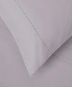 Dorma 300 Thread Count 100% Cotton Sateen Plain Cuffed Pillowcase -Dunelm-shop 30802335 alt02