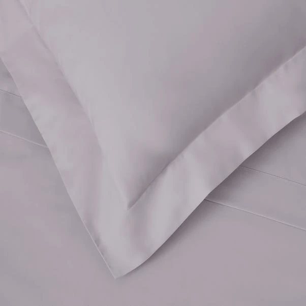 Dorma 300 Thread Count 100% Cotton Sateen Plain Continental Square Pillowcase 3 Dorma 300 Thread Count 100% Cotton Sateen Plain Continental Square Pillowcase - Image 3