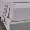 Dorma 300 Thread Count 100% Cotton Sateen Plain Flat Sheet
