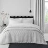 Dunelm Billie White Bedspread