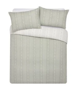 Dunelm Pippa Dot Sage Duvet Cover And Pillowcase Set -Dunelm-shop 30810989 alt05