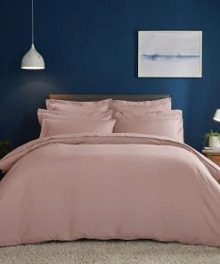Fogarty Soft Touch Dusty Pink Duvet Cover And Pillowcase Set