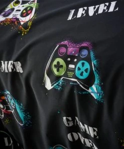 Catherine Lansfield Game Over Duvet Cover And Pillowcase Set -Dunelm-shop 30816896 alt03