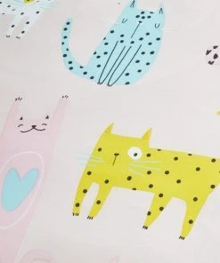 Catherine Lansfield Cute Cats Duvet Cover And Pillowcase Set 9 Catherine Lansfield Cute Cats Duvet Cover And Pillowcase Set -Dunelm-shop 30817010 alt03