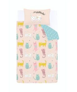 Catherine Lansfield Cute Cats Duvet Cover And Pillowcase Set 10 Catherine Lansfield Cute Cats Duvet Cover And Pillowcase Set -Dunelm-shop 30817010 alt04