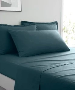 Dunelm Pure Cotton Bolster Pillowcase