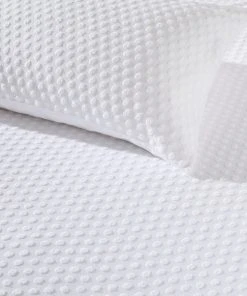 The Linen Yard Polka Tuft White 100% Cotton Duvet Cover & Pillowcase Set -Dunelm-shop 30824178 alt02