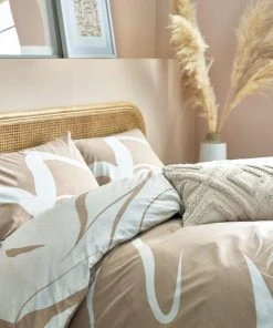 Furn. Sinarama Natural Duvet Cover & Pillowcase Set 6 Furn. Sinarama Natural Duvet Cover & Pillowcase Set -Dunelm-shop 30824181 alt02