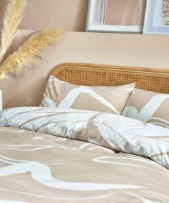 Furn. Sinarama Natural Duvet Cover & Pillowcase Set 7 Furn. Sinarama Natural Duvet Cover & Pillowcase Set -Dunelm-shop 30824181 alt03