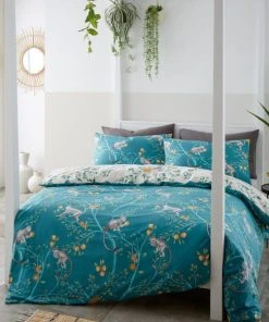 Catherine Lansfield Tropic Monkey Duvet Cover & Pillowcase Set