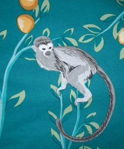 Catherine Lansfield Tropic Monkey Duvet Cover & Pillowcase Set -Dunelm-shop 30828919 alt03