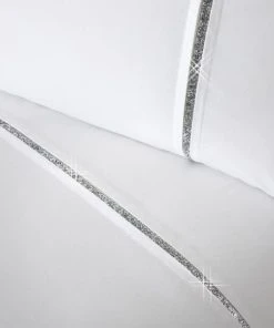 Catherine Lansfield Sparkle Bands Duvet Cover & Pillowcase Set 8 Catherine Lansfield Sparkle Bands Duvet Cover & Pillowcase Set -Dunelm-shop 30828923 alt03