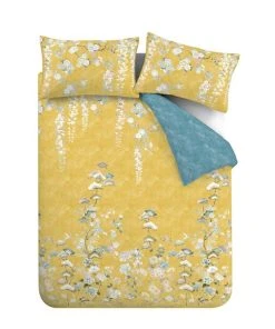 Hyperion Interiors Kohana Flower 100% Cotton Duvet Cover & Pillowcase Set -Dunelm-shop 30828954 alt04
