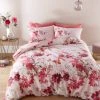 Bianca Fine Linens Briony Floral 100% Cotton Duvet Cover & Pillowcase Set