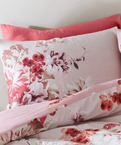 Bianca Fine Linens Briony Floral 100% Cotton Duvet Cover & Pillowcase Set -Dunelm-shop 30829060 alt02