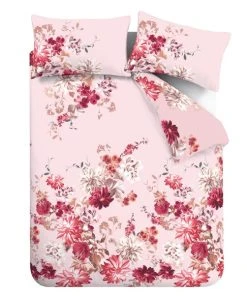 Bianca Fine Linens Briony Floral 100% Cotton Duvet Cover & Pillowcase Set -Dunelm-shop 30829060 alt04